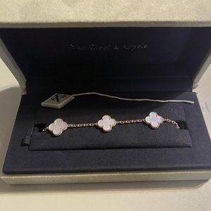Van Cleef Vintage Alhambra 5 Motifs Bracelet